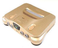 Nintendo 64 Console - Gold